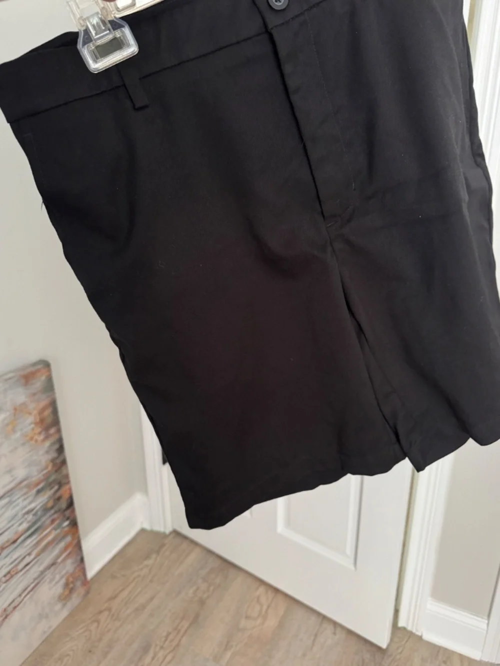 BUNDLE (2)-Amazon Essentials Men’s Slim Fit Chino Shorts (Black) and (Olive)